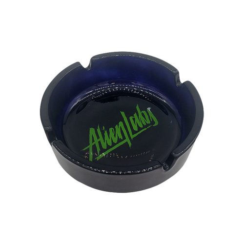 Alien Labs Glass Ashtray Black