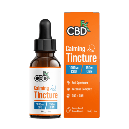 CBDfx Calming Tincture Full Spectrum CBD Oil 1000mg