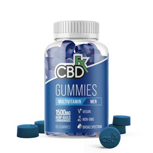 cbdfx multivitamin cbd gummies men 1500mg