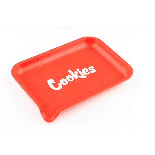 cookies santa cruz shredder biodegradable hemp plastic rolling tray red small