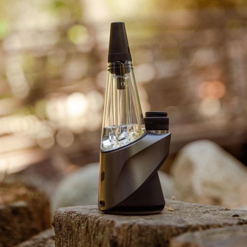 puffco peak pro with travel glass top