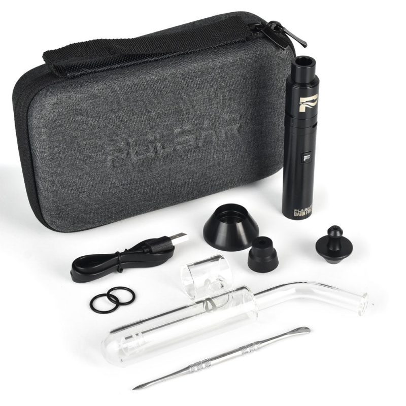 pulsar barb fire h2o wax pen vaporizer kit black