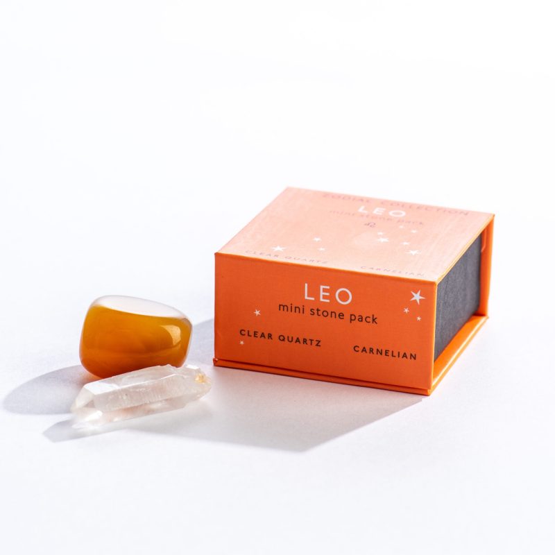 shoppe geo zodiac mini stone pack leo